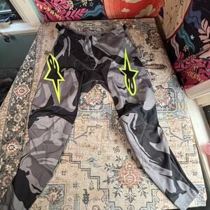 Alpinestars Tactical Racing Pants Men's Motorbike Motorcycle Size 36